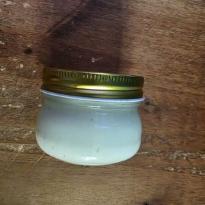 Pain relief whipped body butter.
