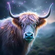 Moon in Cancer, Pushya, symbolized by a cow's udders.