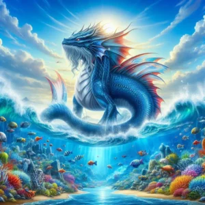 Serpent of the Deep, Ahir bhudanya, deity of Uttara Bhadrapada nakshatra in Vedic Astrology.