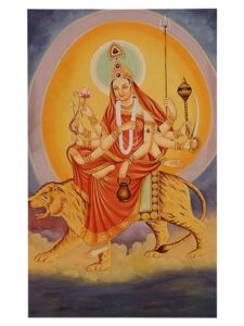 Navaratri Day 3, Chandraghanta.