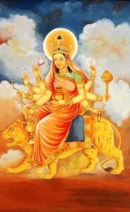 Navaratri Day 4, Kushmanda.
