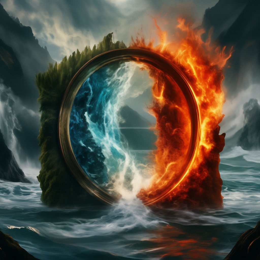 Moon in Pisces and Aries, gandanta.