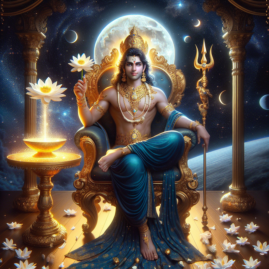 Soma, the Moon god.