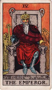 Moon in Leo, Magha, and the Emperor Tarot Card.