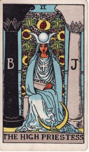 Moon in Capricorn, Shravana, the High Priestess.