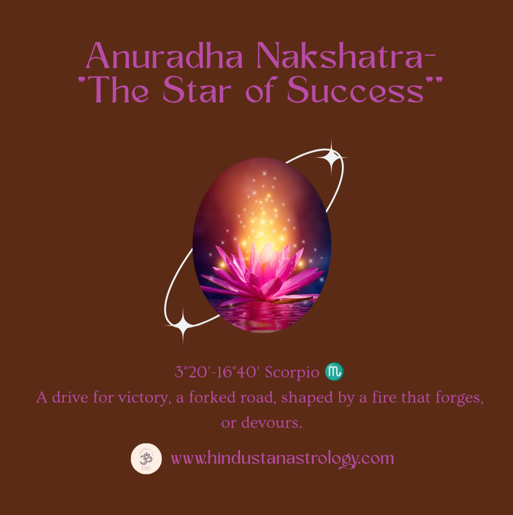 Anuradha Nakshatra, "The Star of Success".