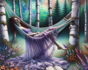 Moon in Leo, Purva to Uttara Phalguni, the hammock.