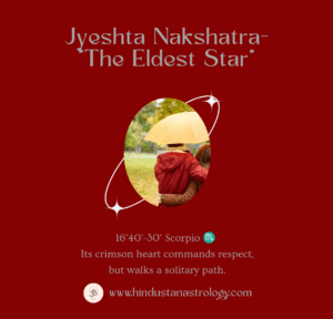 Jyeshta Nakshatra Article.