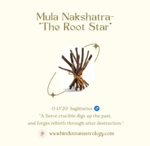 Mula Nakshatra, "The Root Star".