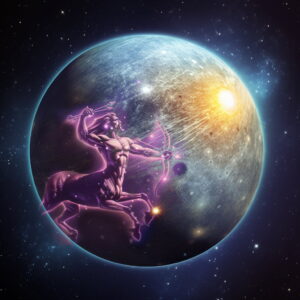 Mercury in Sagittarius.