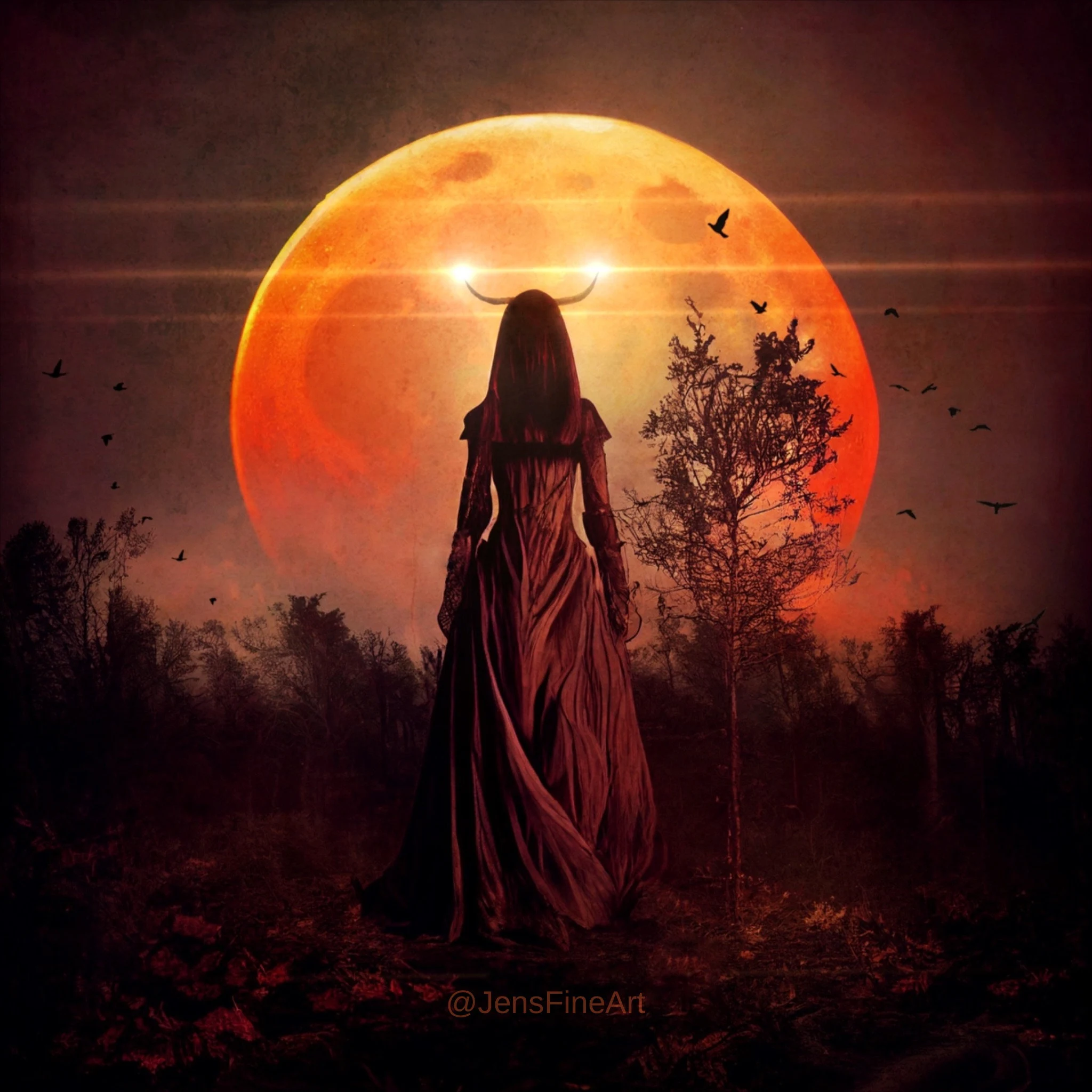 Moon in Aries to Taurus,.