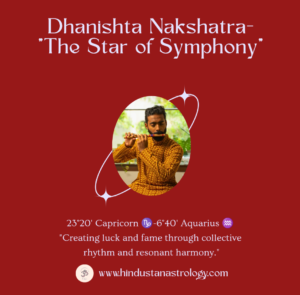 Dhanishta Nakshatra.