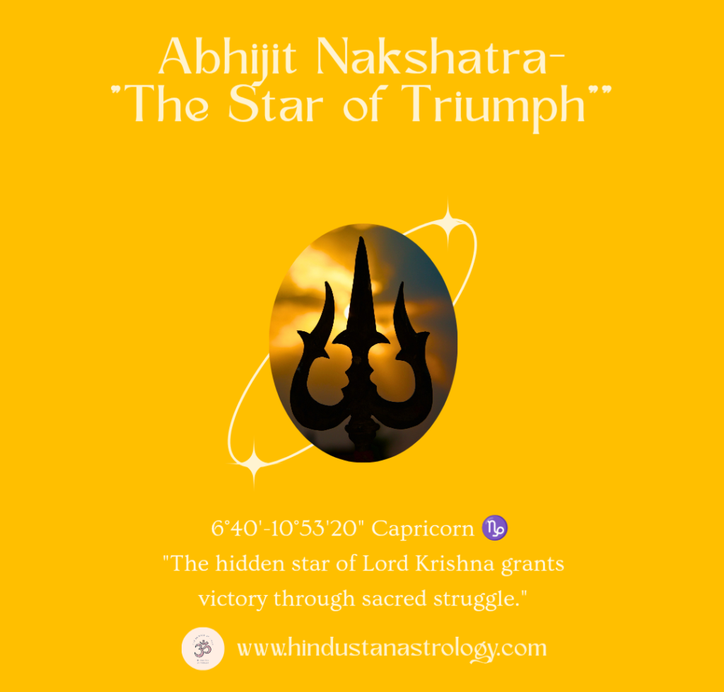 Abhijit Nakshatra.