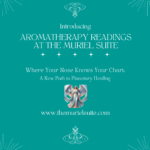 Aromatherapy Readings at The Muriel Suite in Bloomington, Indiana.