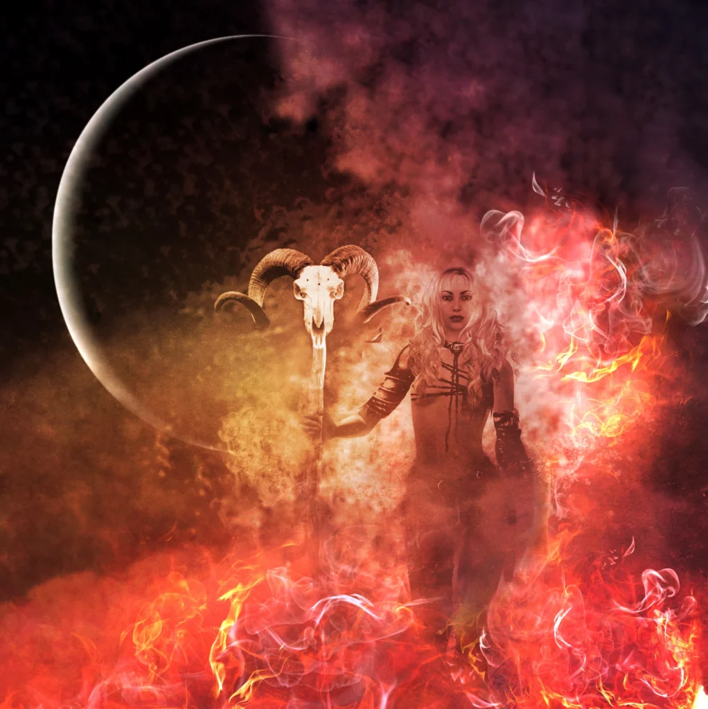 Moon, New Moon in Aries