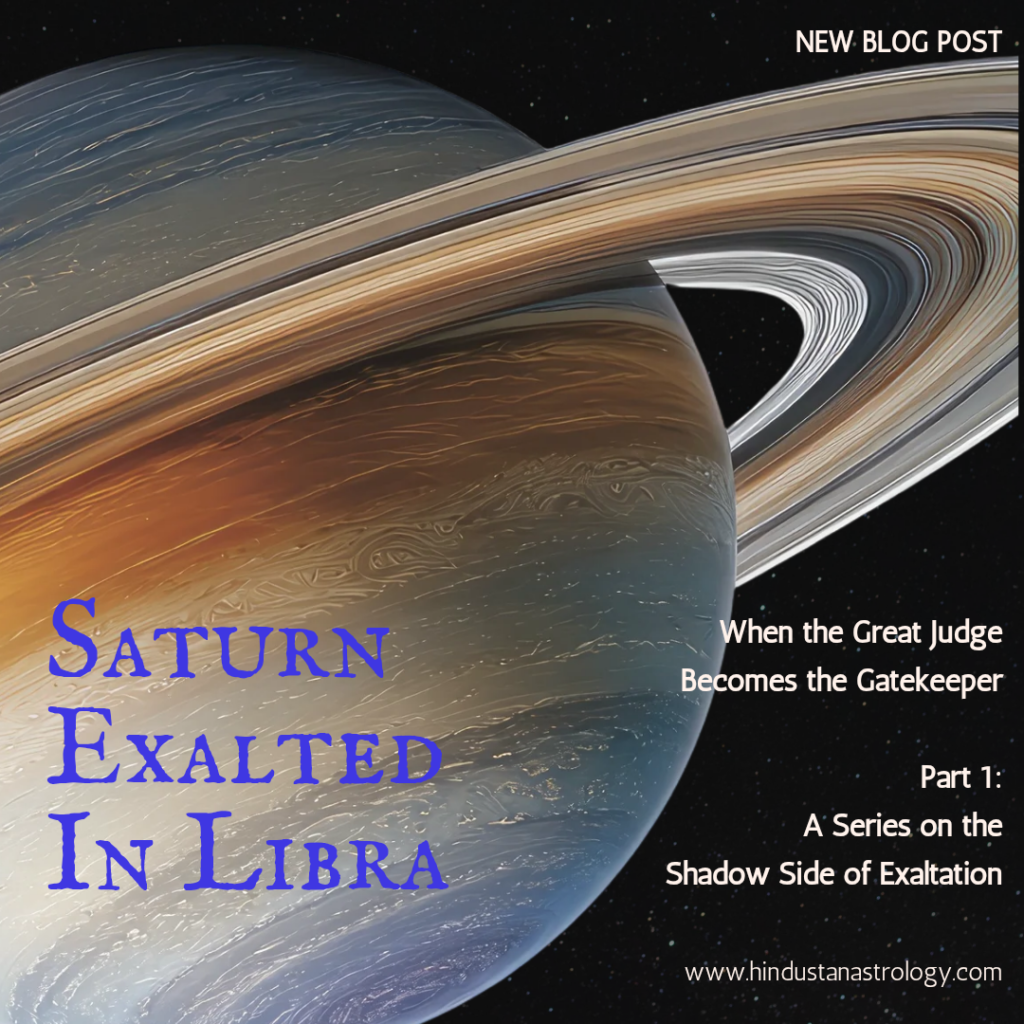 Saturn Exalted in Libra